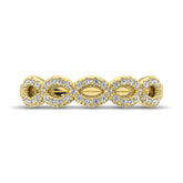 Diamond 1/4 Ct.Tw. Stack Band in 14K Yellow Gold